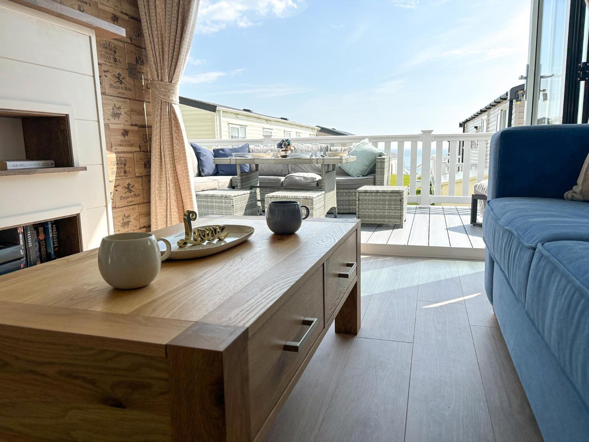 Lodge 9 Creek Caravan Park Ringstead 도체스터도싯 외부 사진