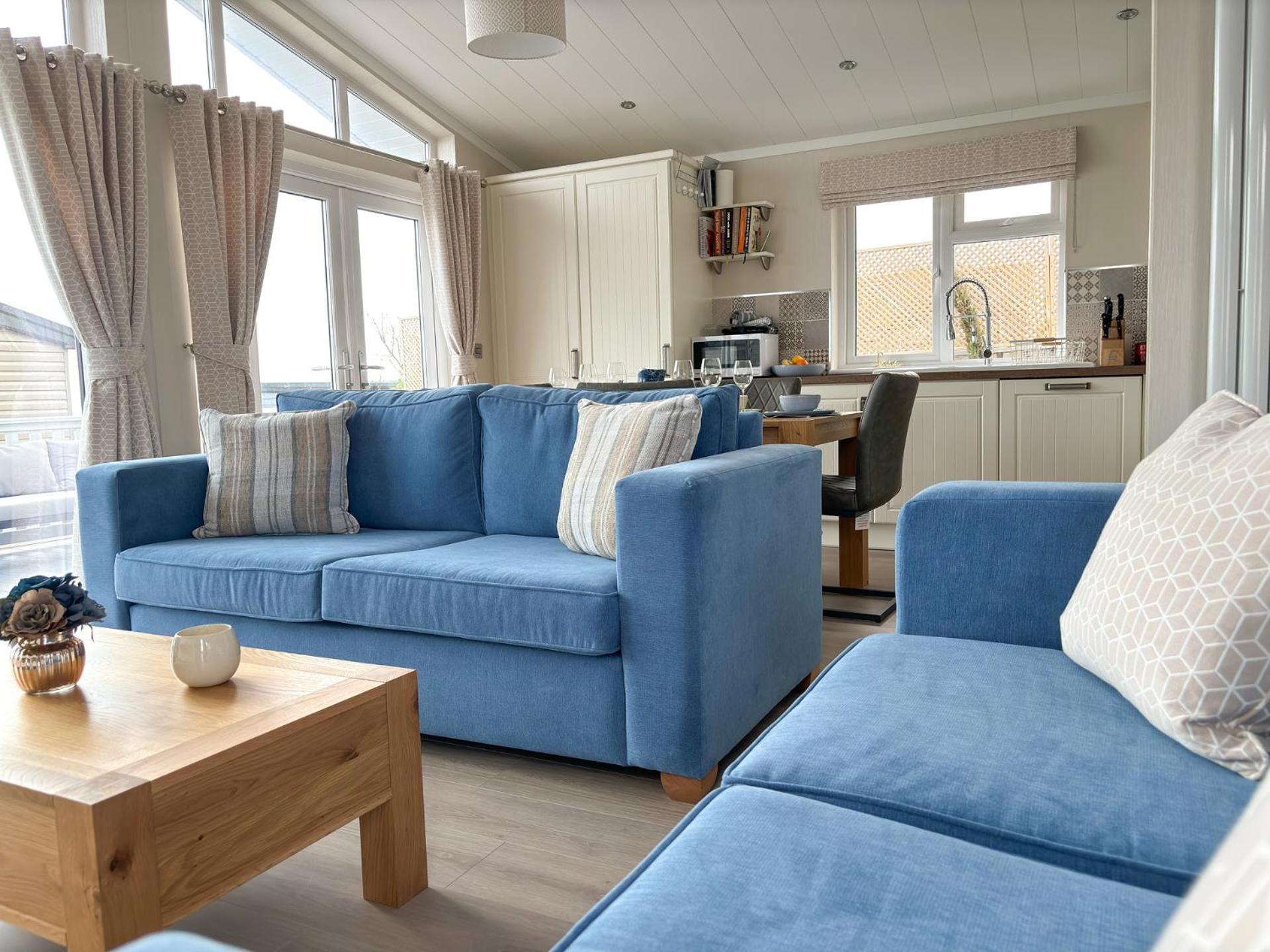 Lodge 9 Creek Caravan Park Ringstead 도체스터도싯 외부 사진